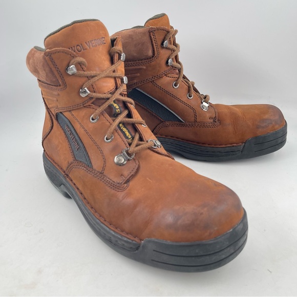 Wolverine Mens Durashocks Waterproof Steel Toe Electrical Hazard 8” Boot-Size 13 - Picture 2 of 13